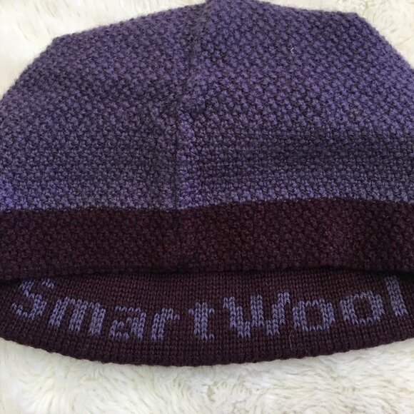 Smartwool Women\'s Purple Knit Wool Blend Beanie Hat One Size main image 8